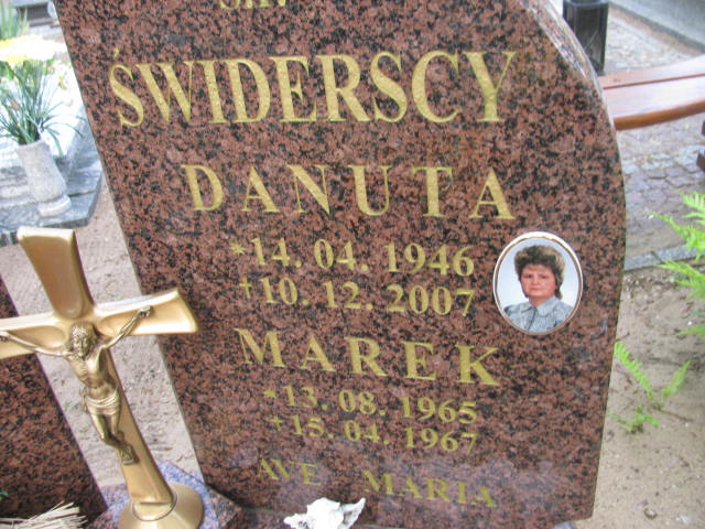 Danuta Świderska 1946 Kostrzyn nad Odrą - Grobonet - Wyszukiwarka osób pochowanych