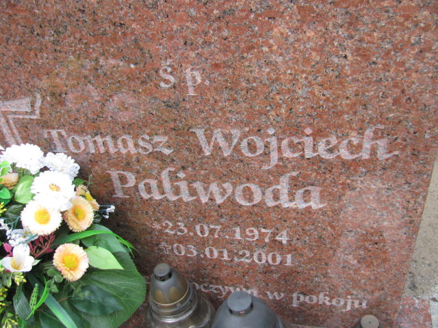 Tomasz Wojciech Paliwoda 1974 Kostrzyn nad Odrą - Grobonet - Wyszukiwarka osób pochowanych