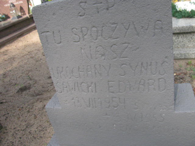Edward Sawicki 1954 Kostrzyn nad Odrą - Grobonet - Wyszukiwarka osób pochowanych