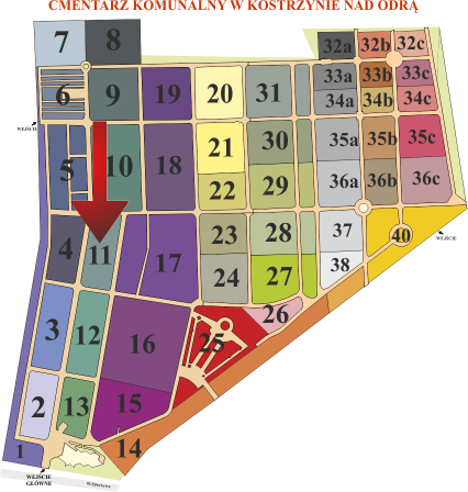 Brak mapy sektorowej