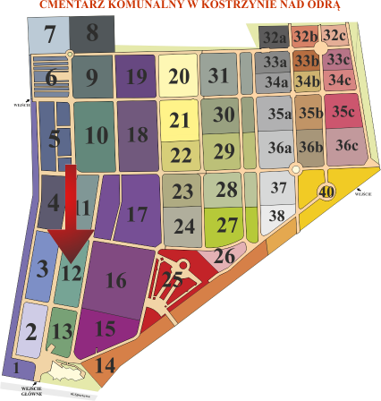 Brak mapy sektorowej