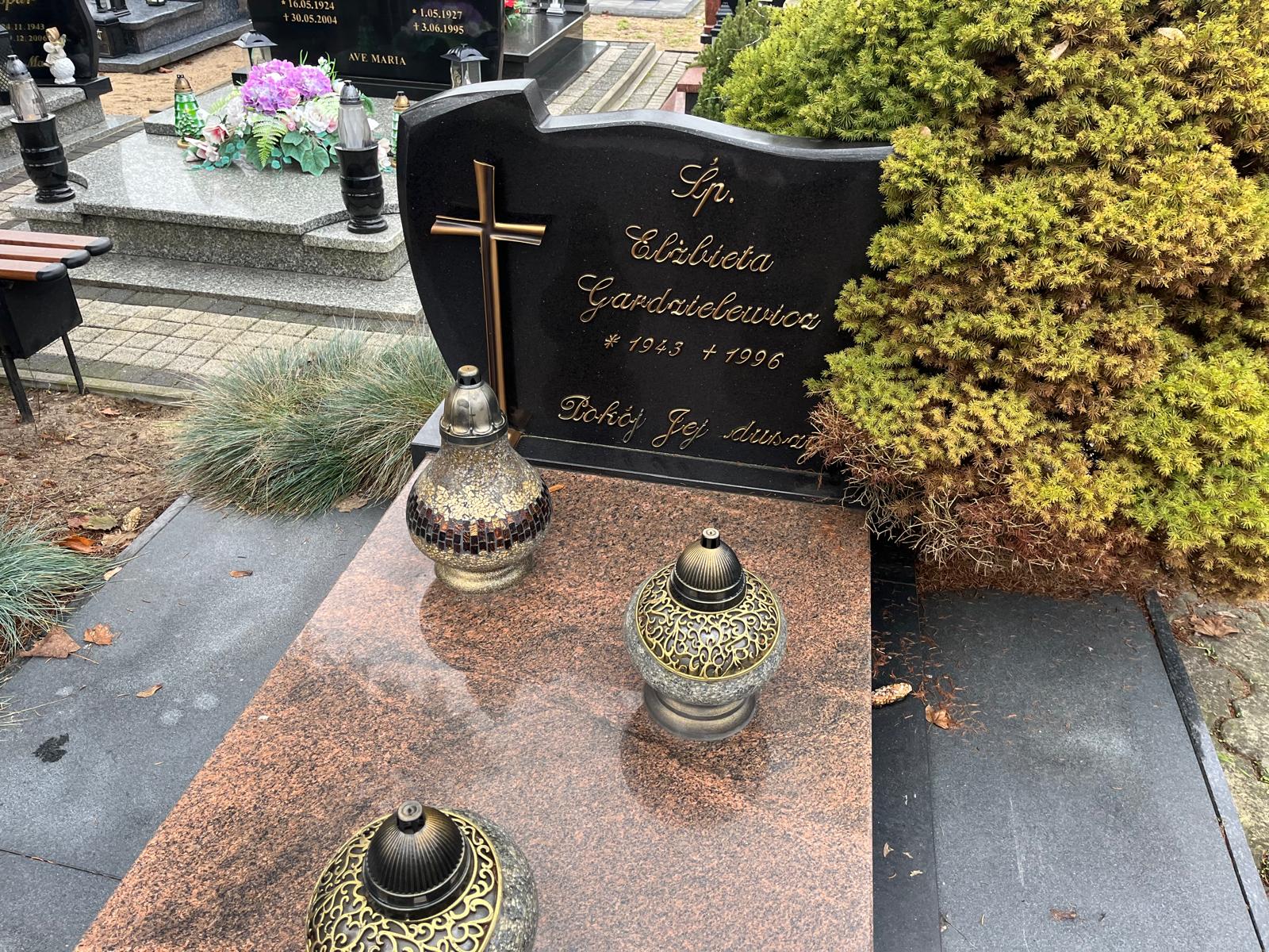 Grób Elżbieta Gardzielewicz