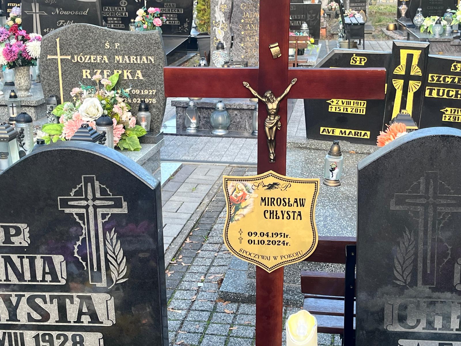 Grób Mirosław Chłysta