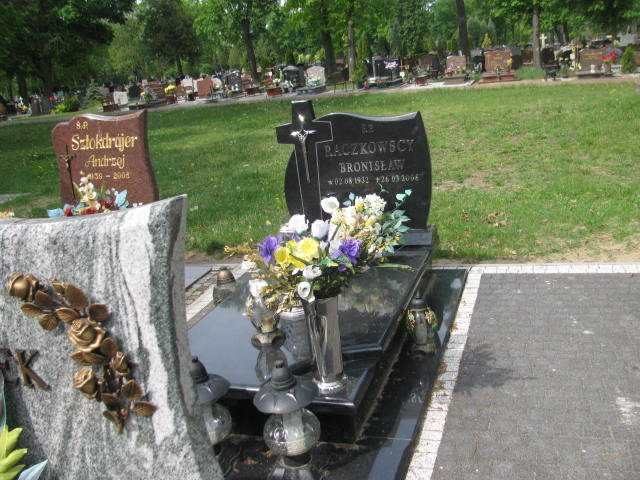 Grób Bronisław Raczkowski