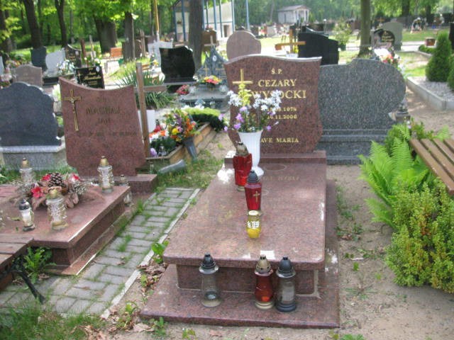 Grób Cezary Wysocki
