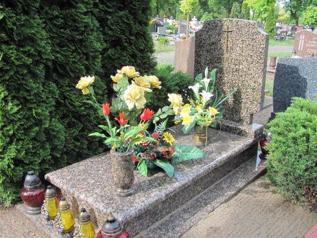 Grób Henryka Apanel