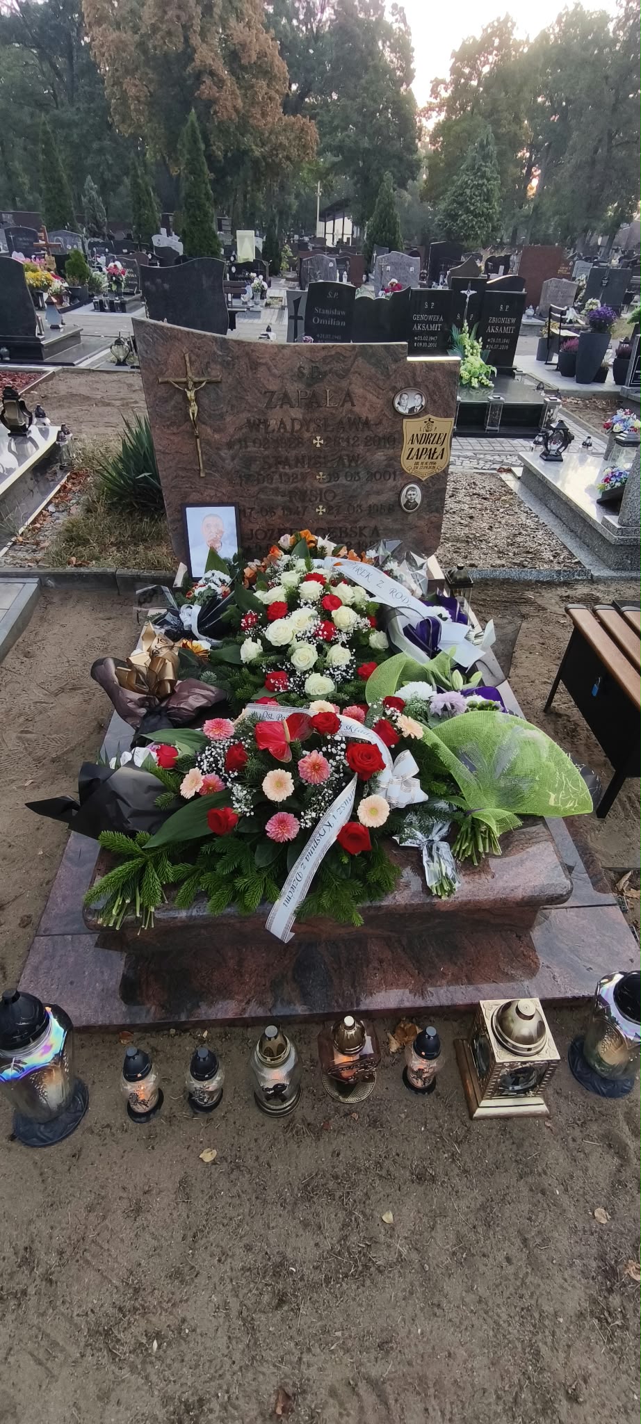 Grób Andrzej Zapała