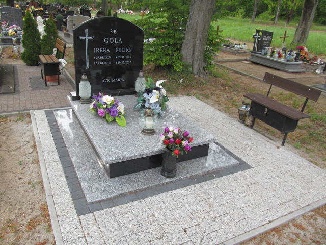 Grób Irena Gola