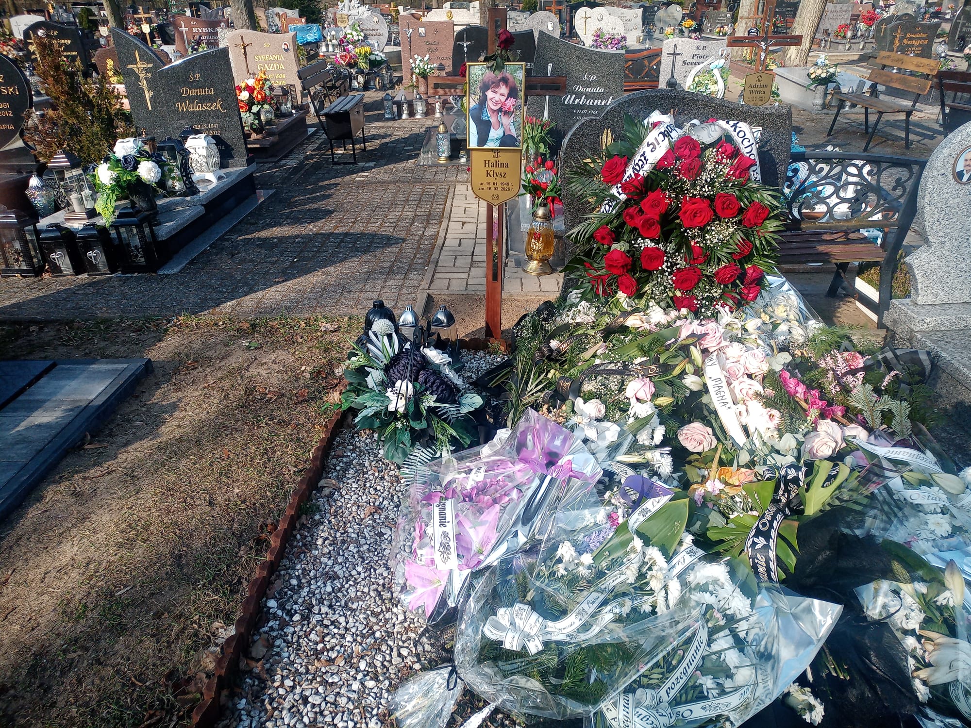Grób Halina Kłysz 