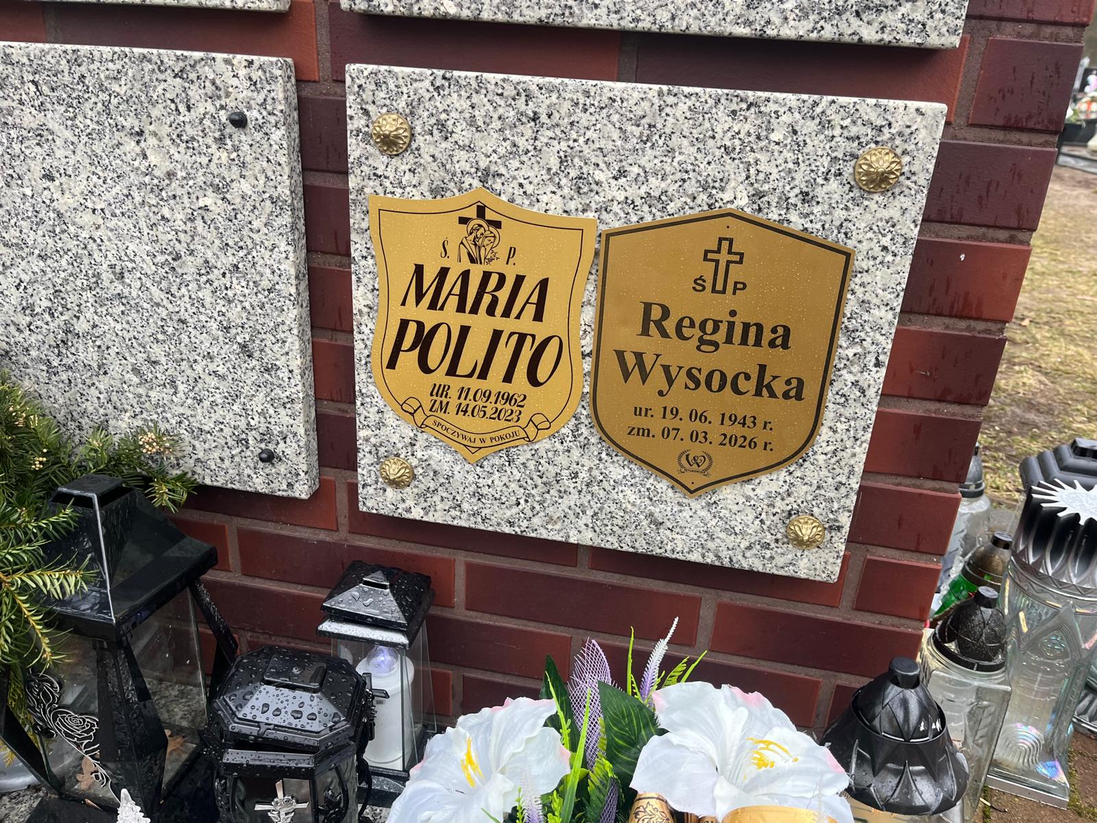 Grób Regina Wysocka