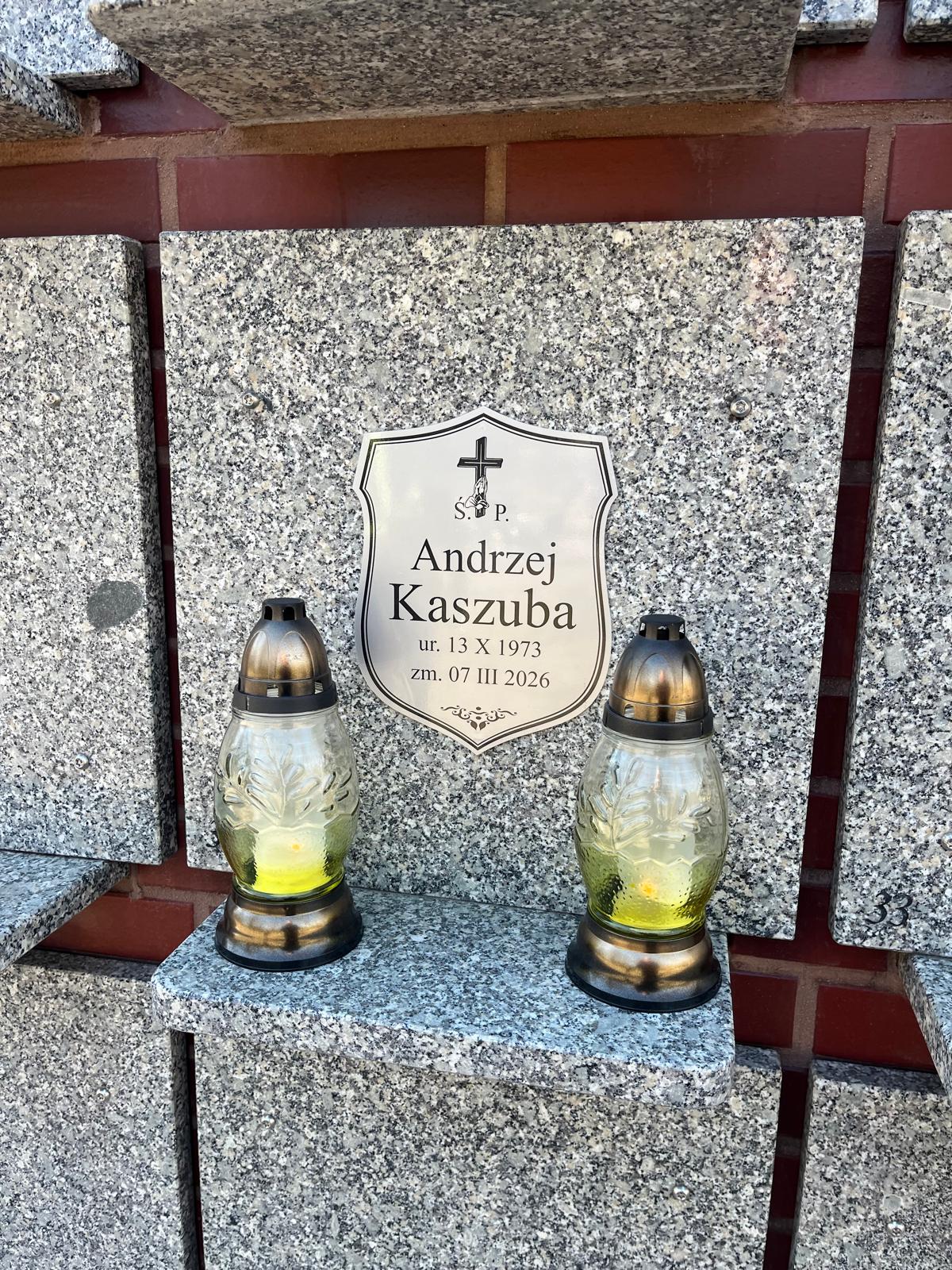 Grób Andrzej Kaszuba
