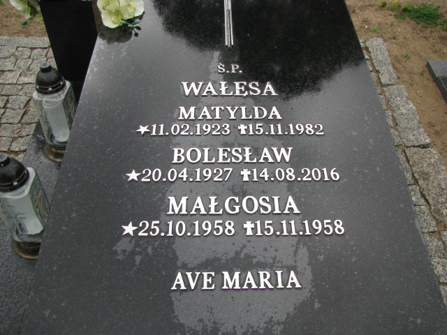 Grób Bolesław Wałęsa