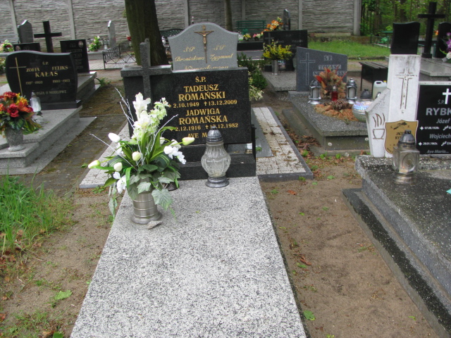 Grób Tadeusz Romański