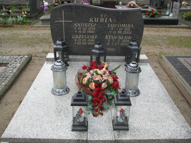 Grób Andrzej Kubiak