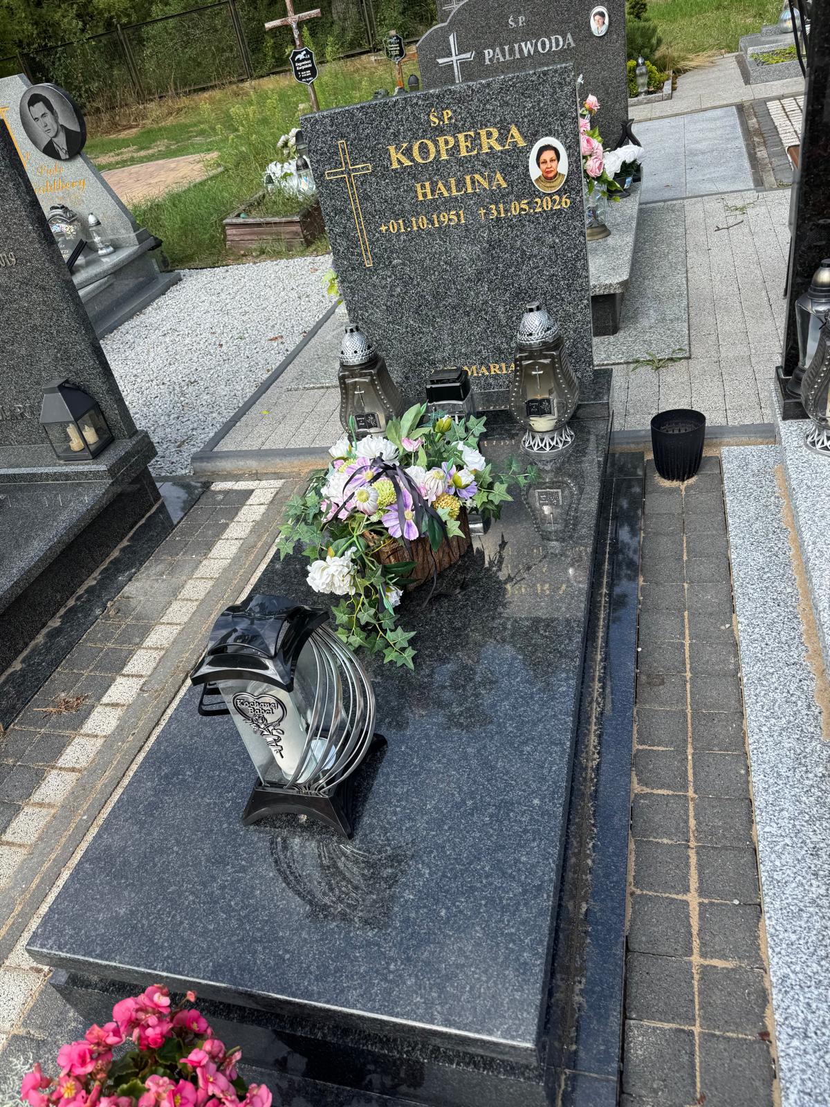 Grób Halina Kopera