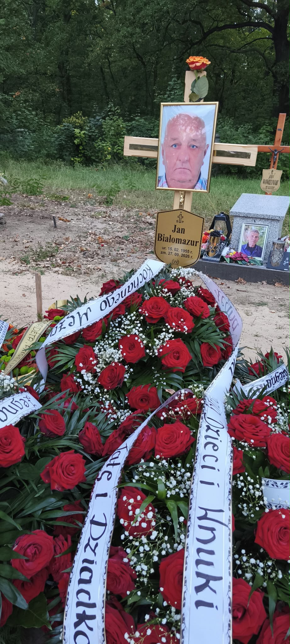 Grób Jan Białomazur
