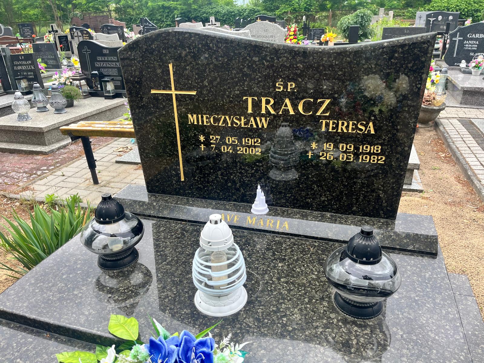 Grób Teresa Tracz