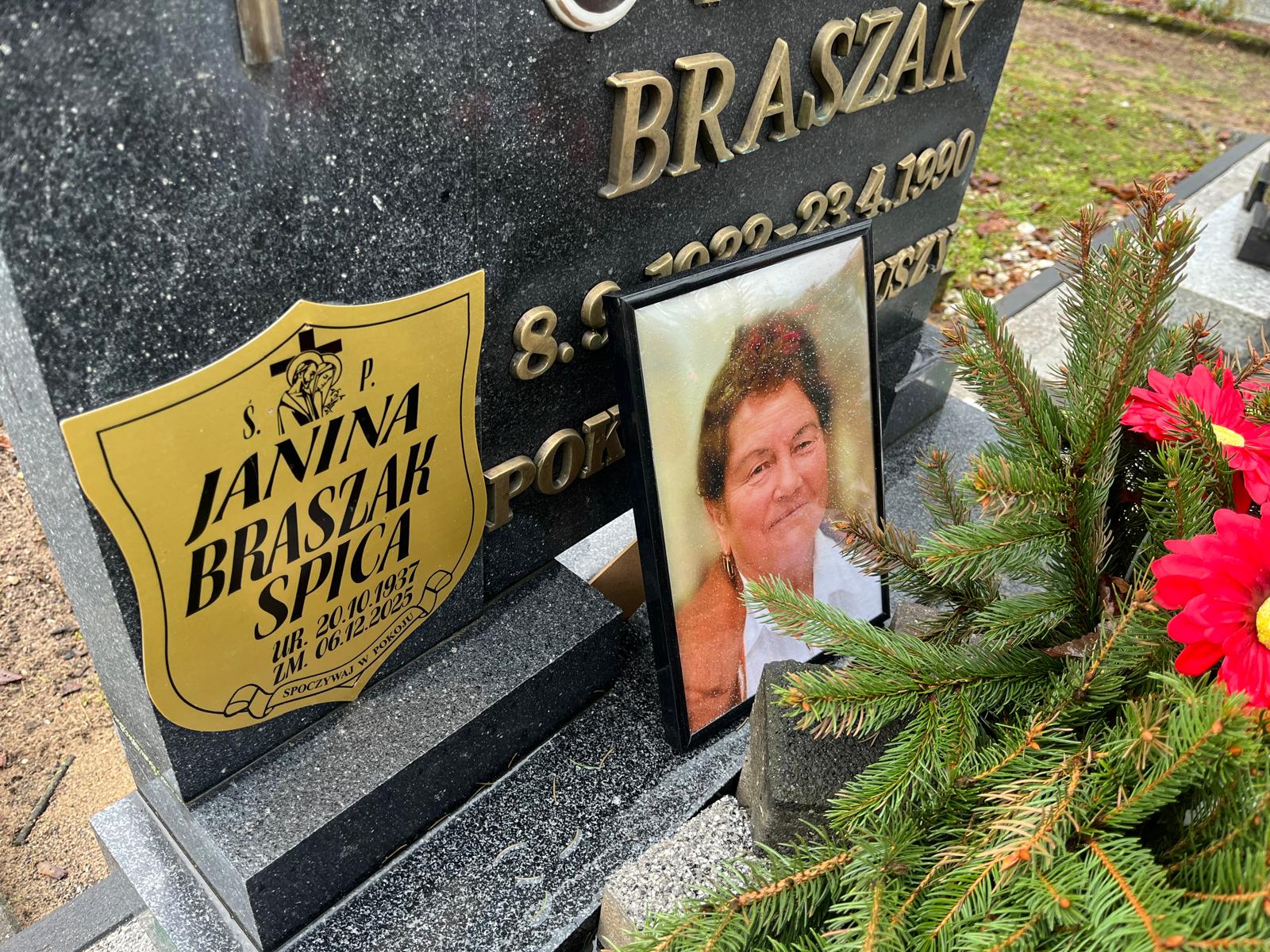 Grób Janina Braszak-Spica