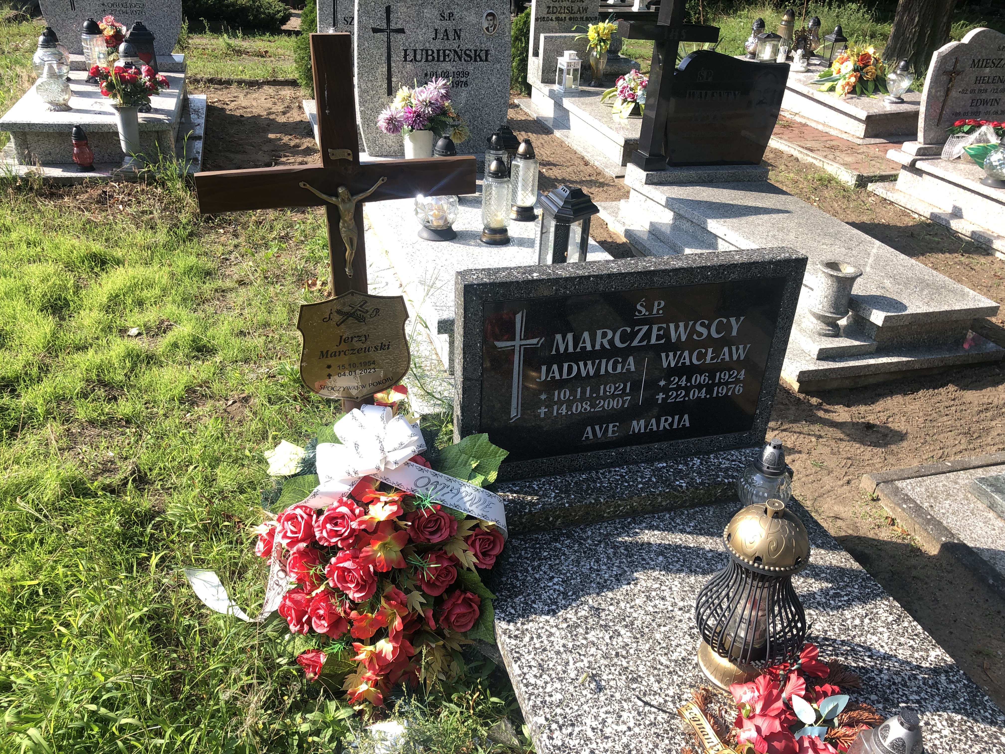Grób Jadwiga Marczewska